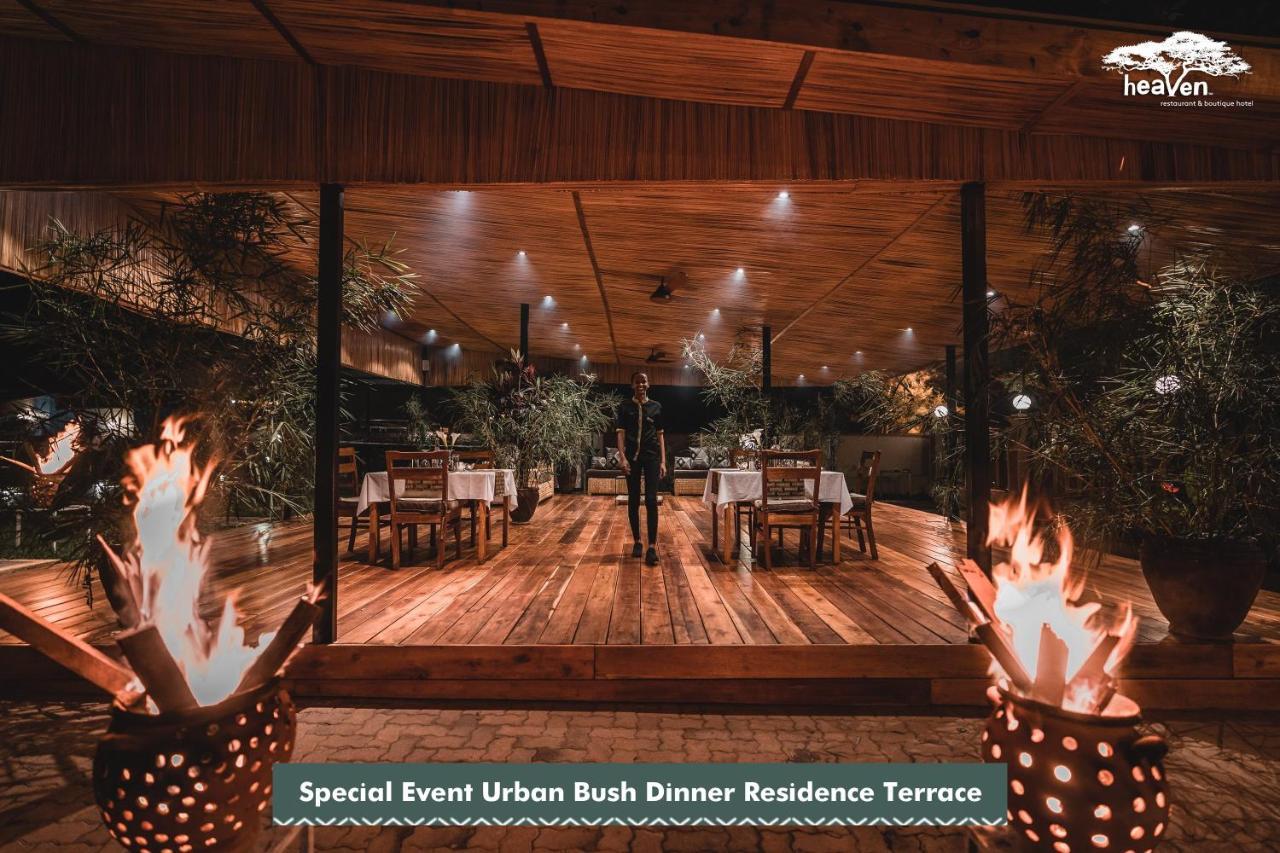 Heaven Restaurant & Boutique Hotel Kigali Zewnętrze zdjęcie
